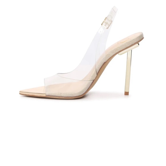 JLO Biancah Clear heels size 6 EUC - Picture 3 of 11